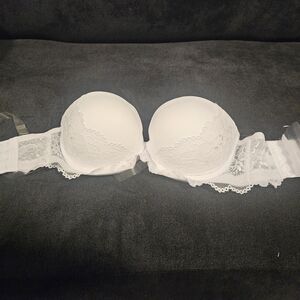 Sexy clear strap, strapless push up bra